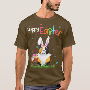 Happy Easter Cute Bunny Guinea Pig Cute Guinea Pig T-Shirt