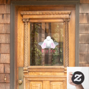 Happy Easter Cute Bunny Tail