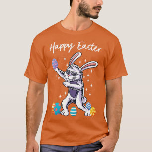 Happy easter Dabbing Bunny eggs  T-Shirt
