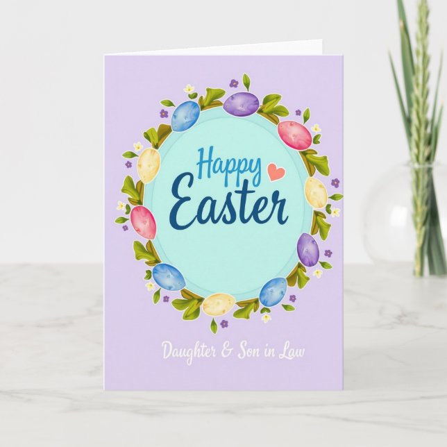 Happy Easter Daughter Son Card (Front)