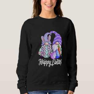 Happy Easter Day 2022  Bunny Gnome Hug Easter Eggs Sweatshirt
