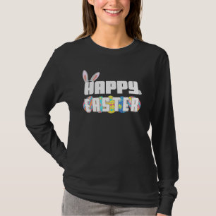 Happy Easter Day 2022 Bunny Hug Easter Eggs Women  T-Shirt