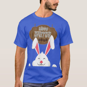 Happy Easter Day 2022 Cute Bunny Eggs Rabbit Happy T-Shirt