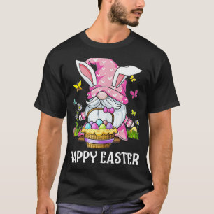 Happy Easter Day 2022Bunny Gnome Hug Easter Eggs  T-Shirt