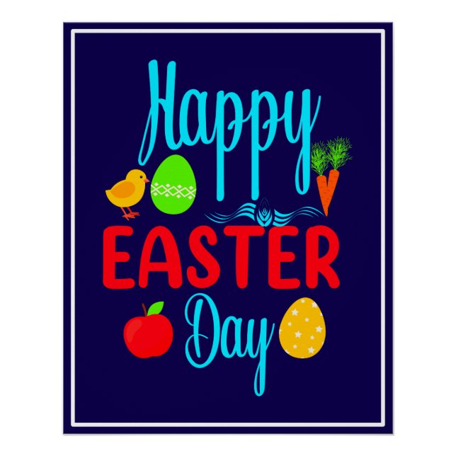 Happy Easter Day-62351 Poster (Front)