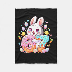 Happy easter day 67 bunny six seven easter 6 7Happ Fleece Blanket