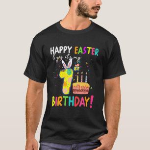 Happy Easter Day And Yes It's My 1st Birthday Kids T-Shirt