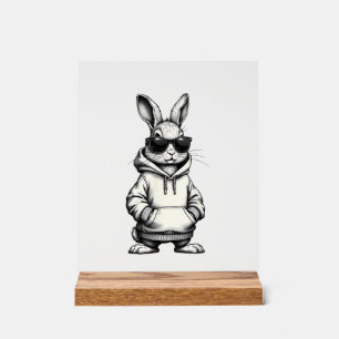 happy easter day bunny easter boys kids girls teen acrylic sign