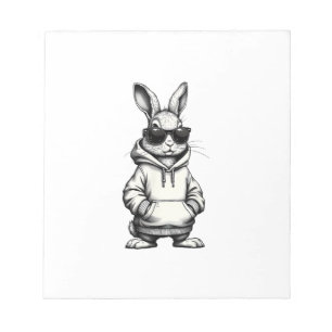 happy easter day bunny easter boys kids girls teen notepad