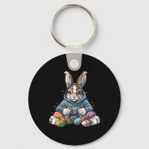 Happy Easter Day Bunny Egg Funny Boys Girls Kids G Key Ring