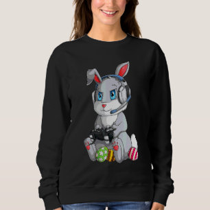 Happy Easter Day Bunny Egg Funny Boys Girls Kids G Sweatshirt