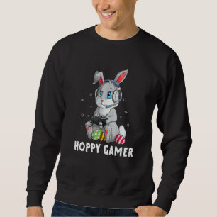 Happy Easter Day Bunny Egg Funny Boys Girls Kids G Sweatshirt