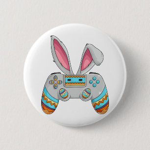 Happy Easter Day Bunny Egg Funny Teen Boys Men 6 Cm Round Badge