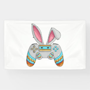 Happy Easter Day Bunny Egg Funny Teen Boys Men Banner