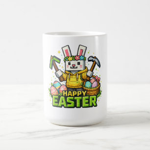 Happy Easter Day Bunny Egg Gamer Video Coffee Mug