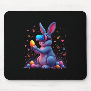 Happy Easter Day Bunny Egg Video Game Funny Vr Gam Mouse Pad