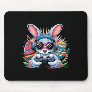 Happy Easter Day Bunny Egg Video Game Gamer Boys K Mouse Pad