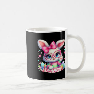Happy Easter Day Bunny Eggs Cute Happy Easter Bunn Coffee Mug
