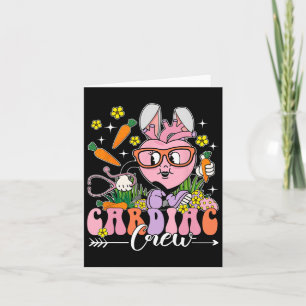 Happy Easter Day Cardiac Crew Bunny Cardiac Crew C Card