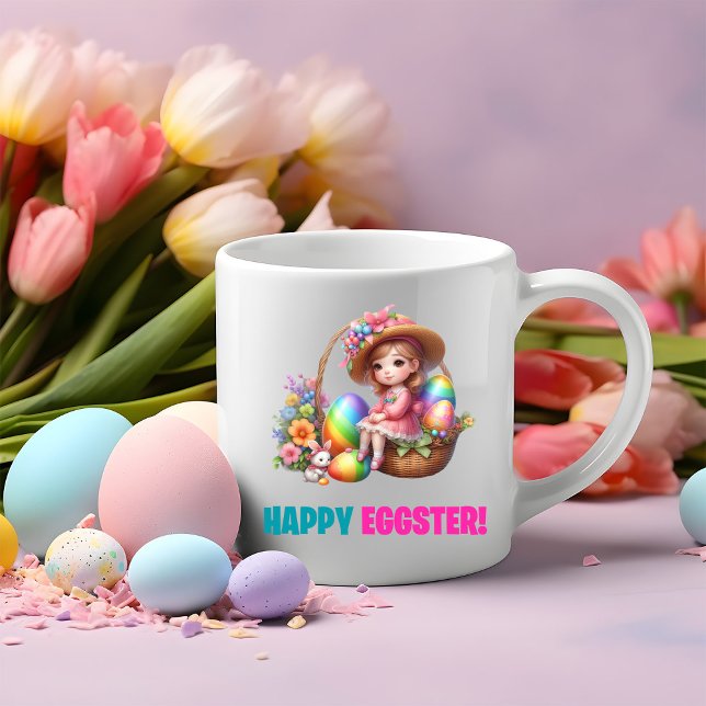 Happy Easter Day - Celebrate Two-Tone Coffee Mug (Creator Uploaded)