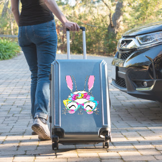 Happy Easter Day Cute Bunny Rabbit Face Tie Dye