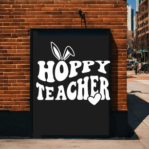 Happy Easter Day - Easter Egg Kawai Poster