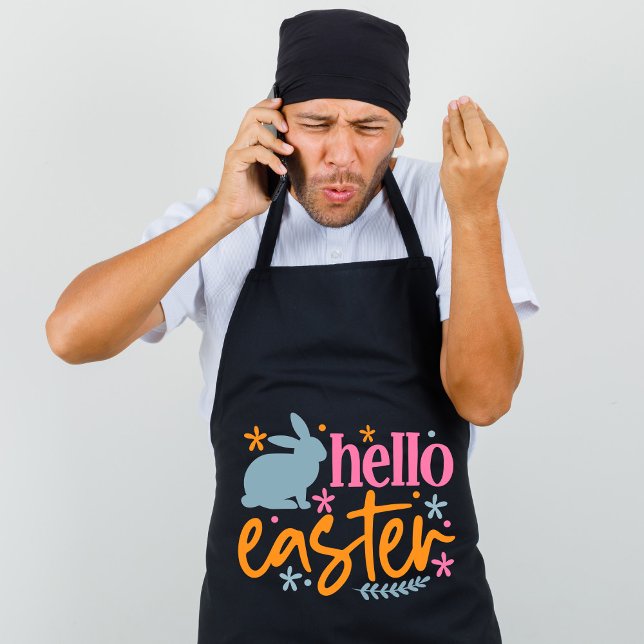 Happy Easter Day - Easter Eggs Hunter Apron (Creator Uploaded)