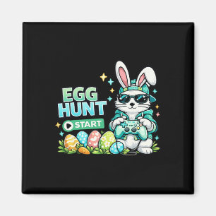 Happy Easter Day Egg Hunt Gamer Video Game Kids Me Magnet