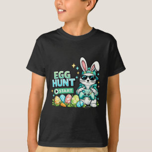 Happy Easter Day Egg Hunt Gamer Video Game Kids Me T-Shirt