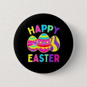 Happy Easter Day Eggs Happy Easter Day Women 6 Cm Round Badge