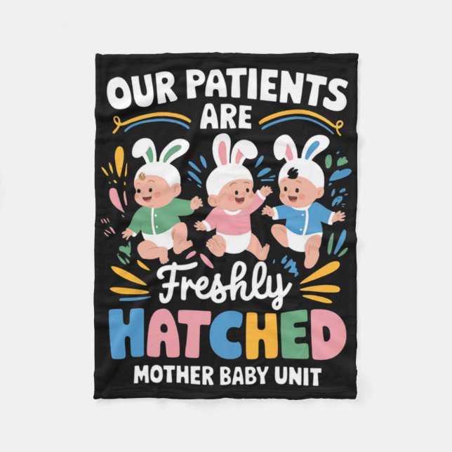 Happy Easter Day For By  Fleece Blanket (Front)
