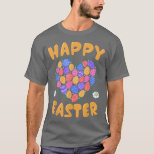 Happy Easter Day Funny Eggs Hunting Pascha Christi T-Shirt