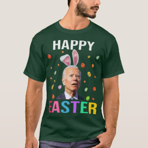 Happy Easter Day Funny Joe Biden Bunny Egg T-Shirt