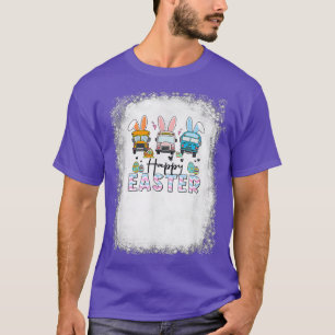 Happy Easter Day Funny School Bus Driver Life Happ T-Shirt