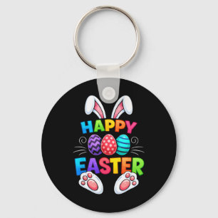Happy Easter Day Girls Boys Easter Shirts Funny Bu Key Ring