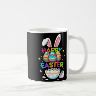 Happy easter day girls kids boys easter funny eggs coffee mug
