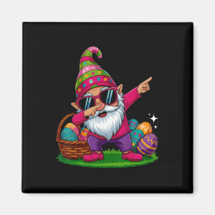 Happy Easter Day Gnome Hug Easter Eggs Women Girl Magnet