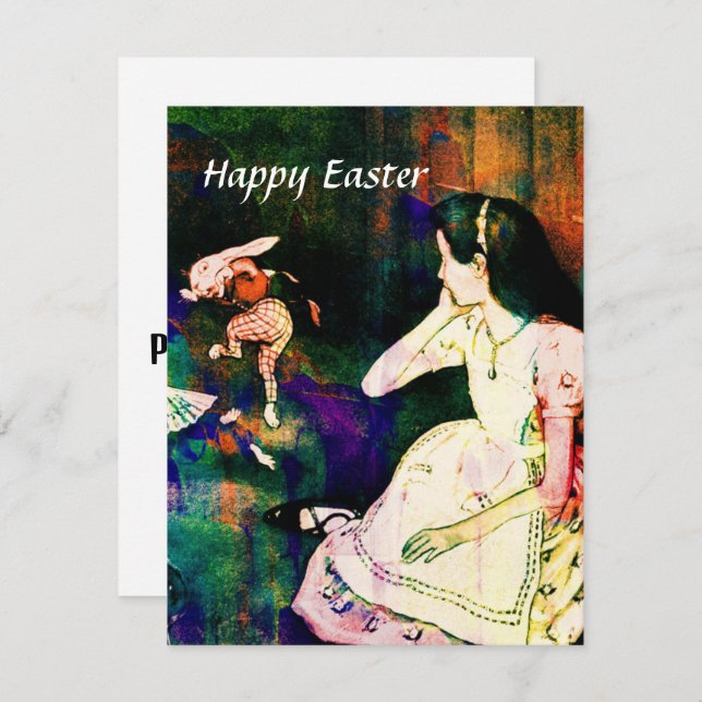 HAPPY EASTER DAY INVITATION (Front/Back)