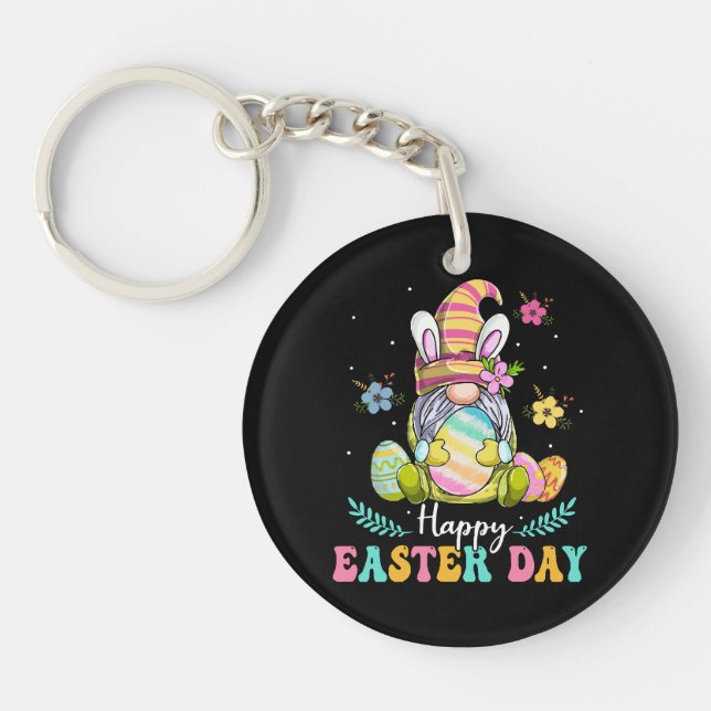 Happy Easter Day Key Ring (Front)