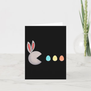 Happy Easter Day Rabbit Eggs Fun Boys Girls Kids Card