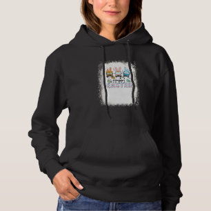 Happy Easter Day School Bus Driver Life Happy Eas Hoodie