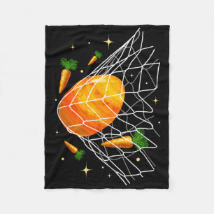 Happy Easter Day Soccer Easter Eggs In Net Kids Bo Fleece Blanket