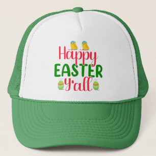 Happy Easter Day Y'all-29791 Trucker Hat