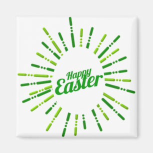 Happy Easter Design Magnet