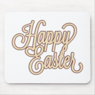 Happy Easter Design Mouse Pad