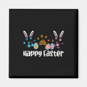 Happy Easter Dog Cat Paw Men Women Girls Kids Teen Magnet