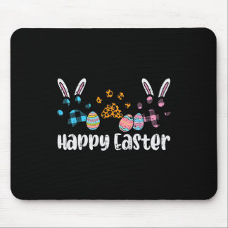 Happy Easter Dog Cat Paw Men Women Girls Kids Teen Mouse Pad