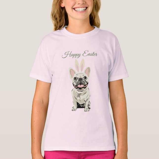 Happy Easter, dog T-Shirt (Front)