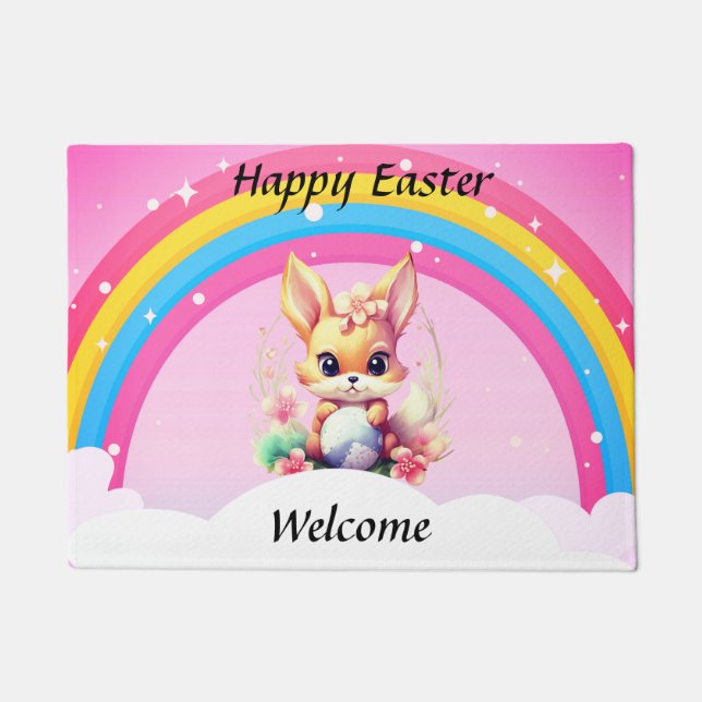 Happy Easter Doormat (Front)