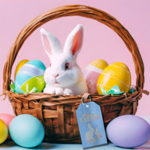 Happy Easter - Dotted rabbits 